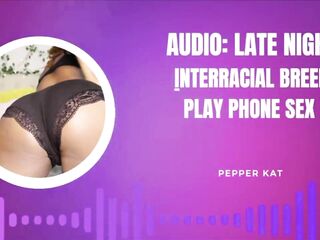 Phone Sex: Nasty Interracial Play