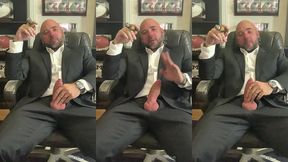 jason collins cigar, suit, joi, masturbation!