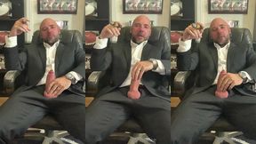jason collins cigar, suit, joi, masturbation!