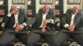 jason collins cigar, suit, joi, masturbation!