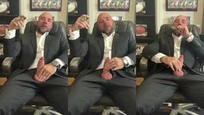 jason collins cigar, suit, joi, masturbation!