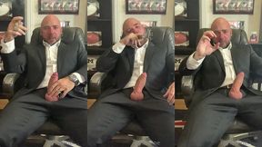 jason collins cigar, suit, joi, masturbation!