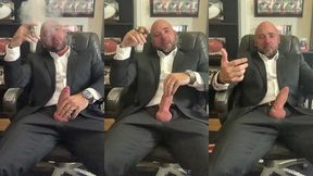 jason collins cigar, suit, joi, masturbation!