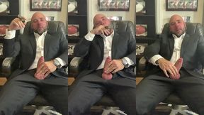 jason collins cigar, suit, joi, masturbation!