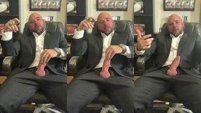 jason collins cigar, suit, joi, masturbation!
