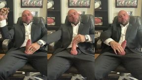 jason collins cigar, suit, joi, masturbation!