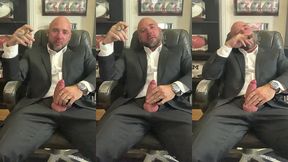 jason collins cigar, suit, joi, masturbation!