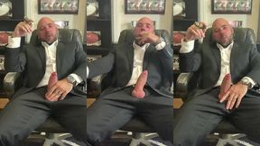 jason collins cigar, suit, joi, masturbation!