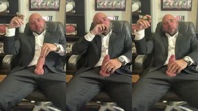 jason collins cigar, suit, joi, masturbation!