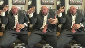 jason collins cigar, suit, joi, masturbation!
