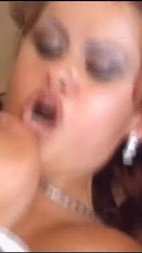 Busty Redhead MILF Ass Fucked and Cummed in Mouth by Huge Vintage Cock