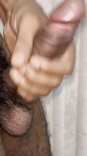 Indian Stand Dick Masturbate