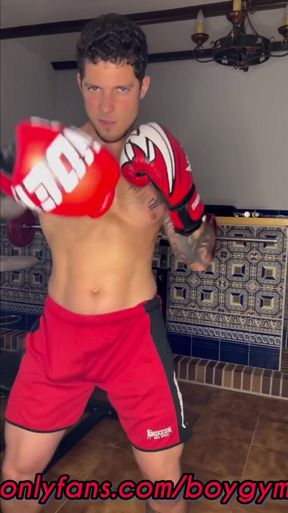My Big Cock Boxing. Wanna Use Me?