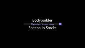 Bodybuilder Sheena In Stocks (1080p)