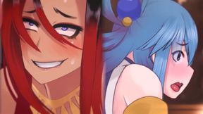 Sylvia X Aqua (futa Shemale)