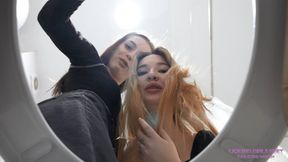 TOILET HUMILIATION - We see your face, loser! Are you comfortable? (HD)