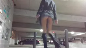 Blonde Temptress Strips Live On Webcam For Steamy Garage Fun Time