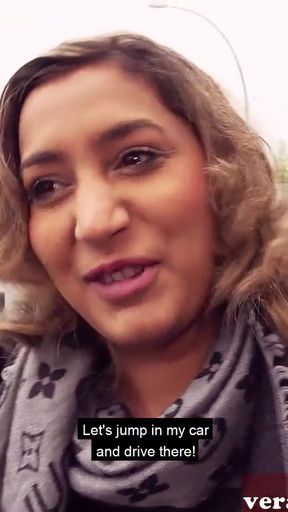 Stunning moment from "German tirkish teen sexdate casting public pick up in berlin"