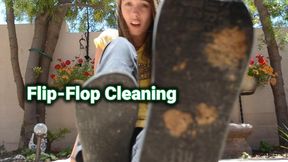 Dirty Flip Flops Foot Slave POV Clean My Sandals Be a Good Foot Bitch