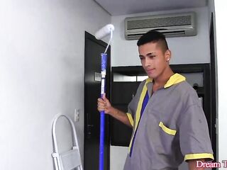 Transsexual Nicolly Pantoja Pounds Her Hunk Toy Then Takes His Schlong