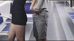 Caught in the Act: Unexpected Moments on Public Transport!