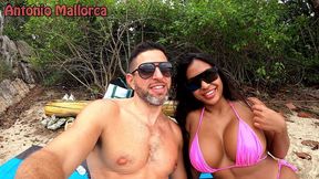 uncut - big tits thai bombshell gets picked up in public beach - bts