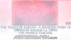 [724] Madam La Tawse the French Teacher - The Trials of Adrian - A Spanking Story 75