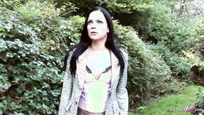 Skinny Runaway College Babe misleaded To To Rough Anal MMF Threeway