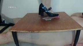 Holiday special shoejob with a very mean hostess! Part 1