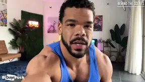 Hottest bisexual trio has messy MMMF sex on set