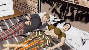 StepAunt Komals Forbidden Desires Ignite in Steaming Hot Hentai Fantasy