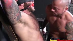 SEAN DURAN'S JOCK BONDAGE - LICKING DRAKE JADEN'S COCK&#x1F346;'