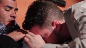 Warehouse encounter - Andrew Stark with Enrique Romo anal plow
