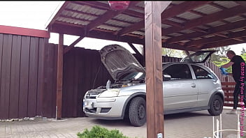 Kleiner Autocheck in Legging