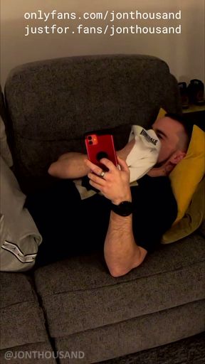 Sniffing my str8 roommate's musky boxers