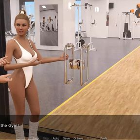 Mastering the Pink Box: Gym Session with Sexy Ass College Girl - Episode 5