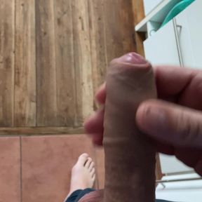 Cumshot with sound