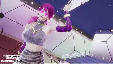 [MMD] MAMAMOO - Starry Night Evelynn Sexy Kpop Dance League of Legends Hentai Uncensored 4K 60FPS