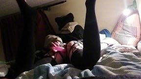 catboy pounded (by dildo)