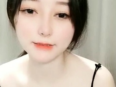 Amateur webcam slut shows tit on cam