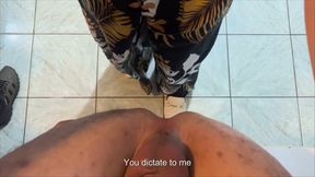 The Female Boss Asked the Employee to Get Naked and Sucked His Ass - Rimming.