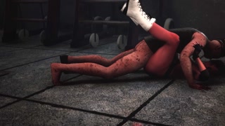 Zombie Gangbang &amp; Pregnant Jill Valentine - Resident Evil Parody Porn