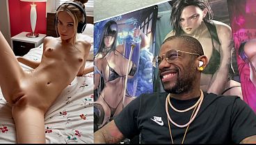 Tight White Bald Pussy Teen StepDaughter Training Her Pussy For StepDaddy, AI Generated