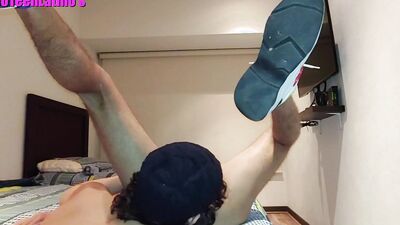 Watch Leo Estebans teach his cute boy toy how to lick his ass like a pro