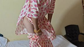desi cute girlfriend fucked by my boyfriend while changing dress in the room