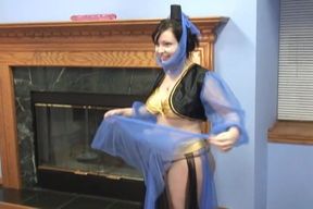 Amateur costume girl