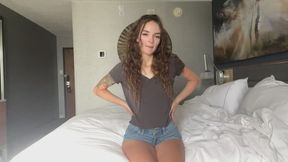 Wife’s Not Here… Tilly Makes You Hers in a Naughty Hotel Room Affair