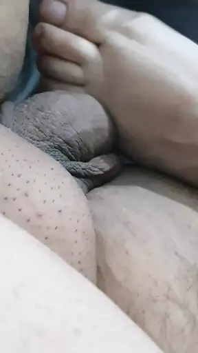 Slutty Bitch with no panties footjob step son dick like a whore