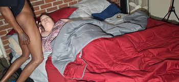 Stepdad Gone She in Bed Naked Stepmother Suck It 5 Mins Before He Walk Through Door From Work