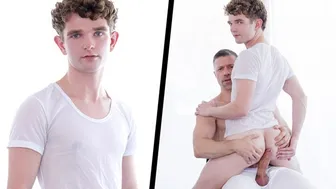 Tristan Jaxx Breeds Submissive Twink Canyon Cole in Temple Ritual